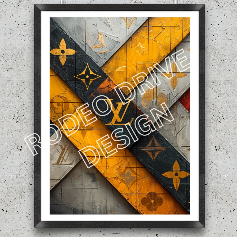VUITTON WALL ART 11X17 ART PRINT